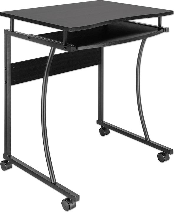 Image du produit Manhattan Bureau compact avec tablette clavier coulissante
