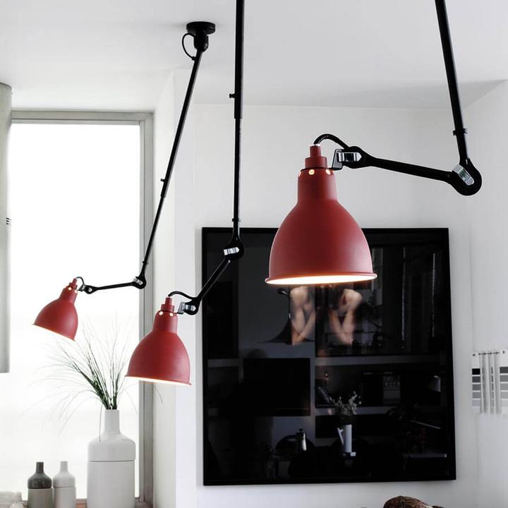 Actual product image DCW éditions 302 Ceiling light red (E14)