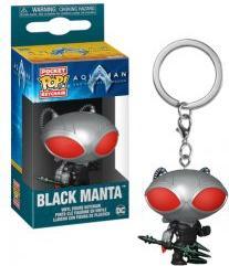 Produktbild Funko Aquaman and the Lost Kingdom POP! Vinyl Schlüsselanhänger 4 cm Black Manta Display (12)