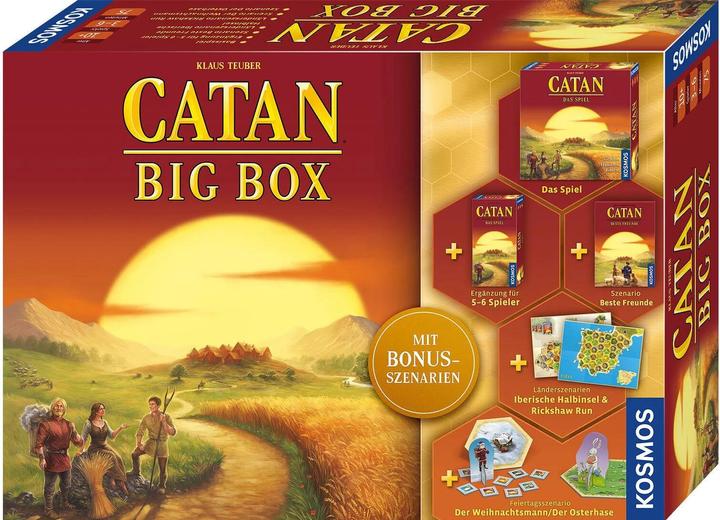 Produktbild Kosmos Catan - Big Box (Deutsch)