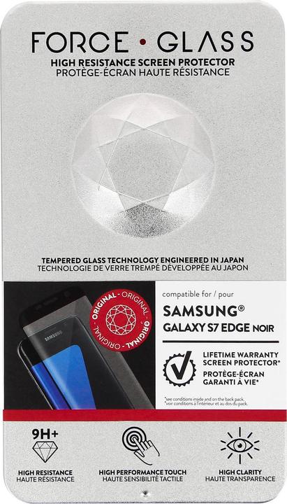 Image du produit Bigben Connected Film de protection en verre trempé avec protection contre les éclats (1 pièce(s), Samsung Galaxy S7 Edge)