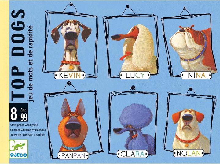 Produktbild Djeco Kartenspiel Top Dogs (Deutsch, Französisch, Italienisch, Englisch)