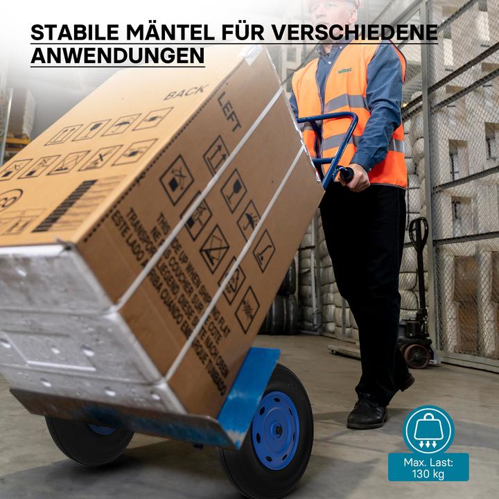 Image du produit Wiltec Pneu pour Tondeuses autoportées 350x100 3.50-8 Sans Chambre à air pour Brouette Chariot Diable