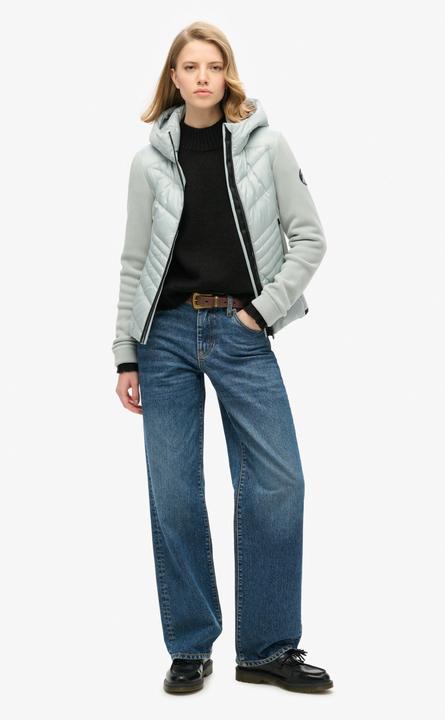 Produktbild Superdry Hooded Storm Fleece Jacket - Grijs (16)