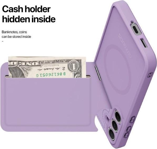 Actual product image Dux Ducis Rafi II Series Samsung Galaxy S25 Plus Case - Purple (Samsung Galaxy S25+)