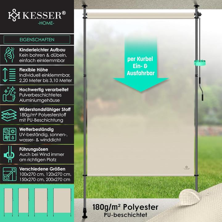 Immagine prodotto Kesser Tenda da sole verticale P14380 mfn (2 m)