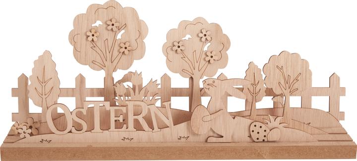 Actual product image VBS Wooden pegboard motif "Easter landscape", 16 pcs. (16 x)