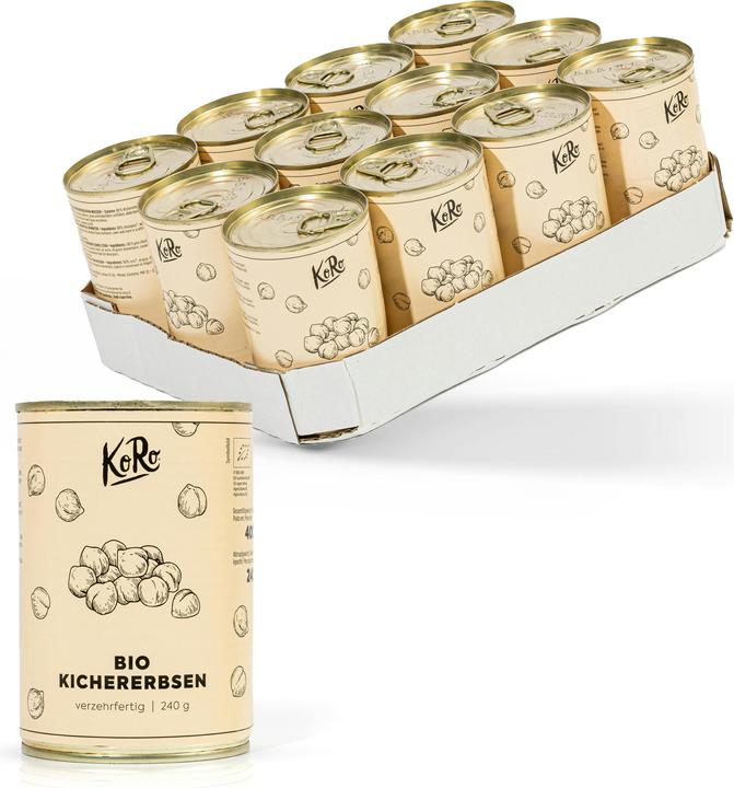 Immagine prodotto KoRo Ceci biologici pronti per essere consumati (2880 g)