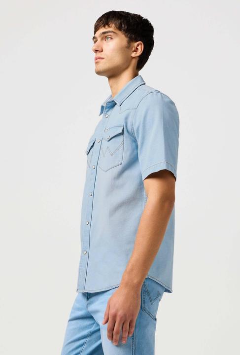 Produktbild Wrangler Jeanshemd Ss Western Shirt (XXL)