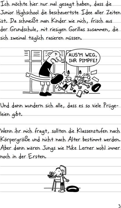 Immagine prodotto Gregs Tagebuch 01. Von Idioten umzingelt (Tedesco, Jeff Kinney., Dietmar Schmidt, 2011)
