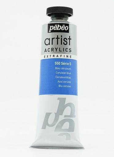 Immagine prodotto Pebeo Artist Acrylics extrafine (Blu ceruleo, 37 ml)