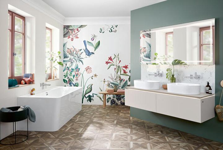 Actual product image Villeroy & Boch V&B mirror FINION m Be 1000x750x45mm 1x 23,9 W 1x 47,7 W
