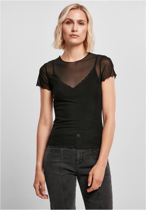 Actual product image Urban Classics Ladies Mesh Tee - 16529 (5XL)