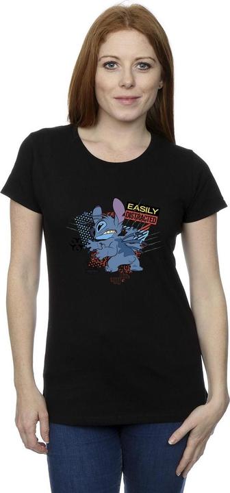 Produktbild Disney Lilo And Stitch Easily Distracted TShirt (S)