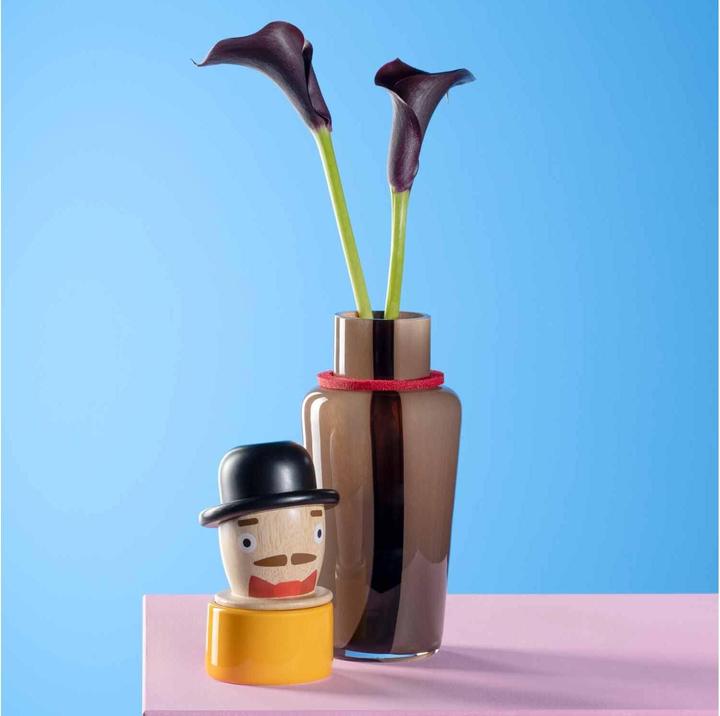 Produktbild Leonardo Vase Luigi 33 cm, Braun, Höhe: 33 cm (1 x, 100 x 100 x 33 cm)