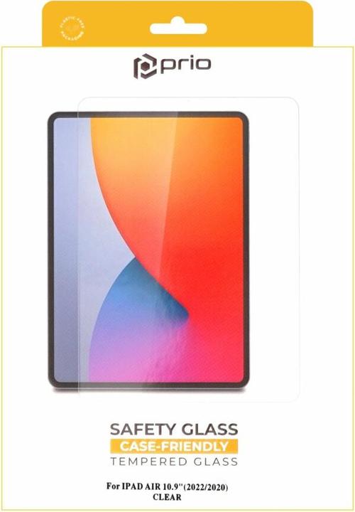 Immagine prodotto prio Pellicola protettiva in vetro temperato per iPad Air 10.9 (2022/2020) trasparente (1 Pezzo/i, IPad Air (2022))