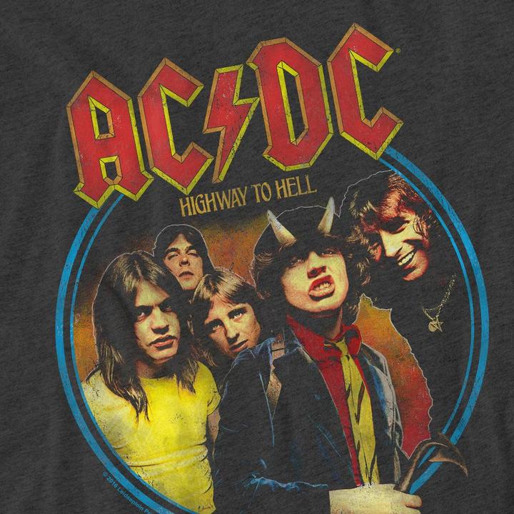 Actual product image AC/DC Unisex Adult Highway To Hell T-Shirt (L)