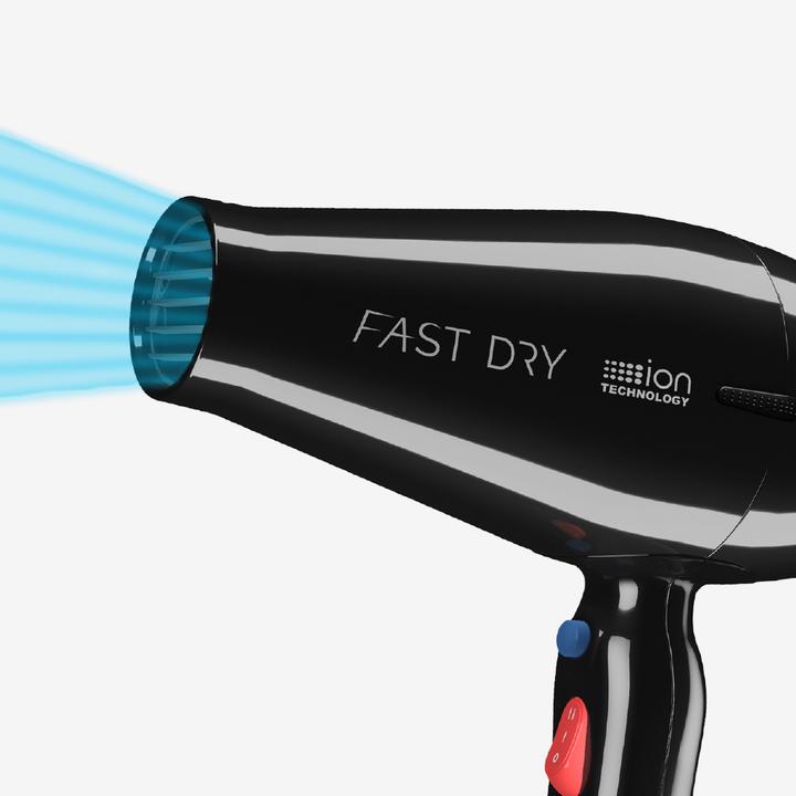 Immagine prodotto Solis Asciugacapelli professionale Fast Dry 360º ionico nero con cavo rotante a 360° (381)