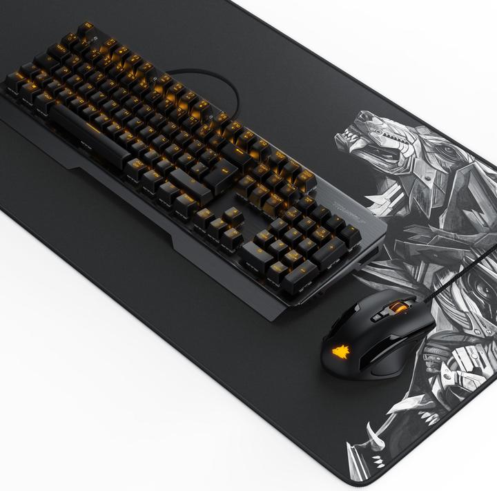 Produktbild Titanwolf Tastatur, Maus- und Mauspad Spar Set, Mechanisches Keyboard, Mouse & Mausmatte Gaming Bundle (DE, Kabelgebunden)