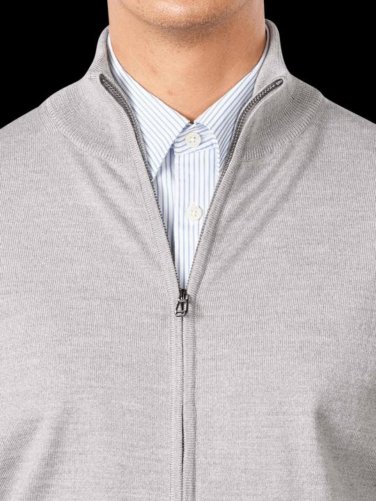 Produktbild Joop! Knit Davis Zip Cardigan Silver (M)
