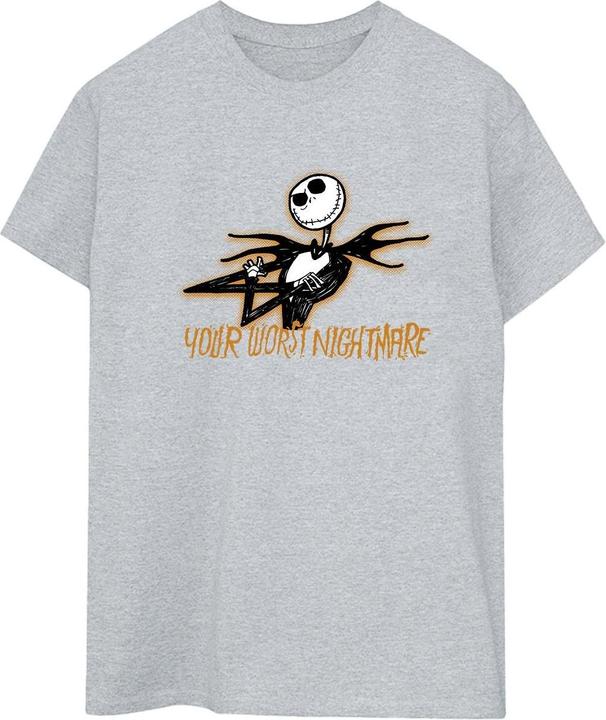 Image du produit The Nightmare Before Christmas - T-shirt YOUR WORST NIGHTMARE - Femme (XL)