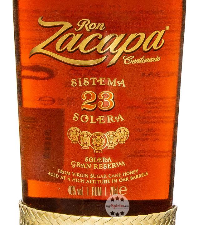 Image du produit Ron Zacapa Solera Gran Reserva 23 Años (1 x 70 cl)