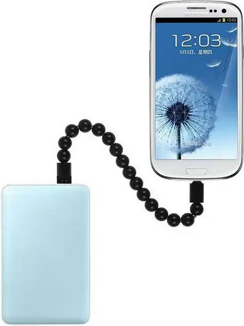 Produktbild PhoneLook Elegantes Perlen Armband 2 in 1 Ladekabel mit integriertem USB-C Anschluss t (USB 3.2 Gen 1)