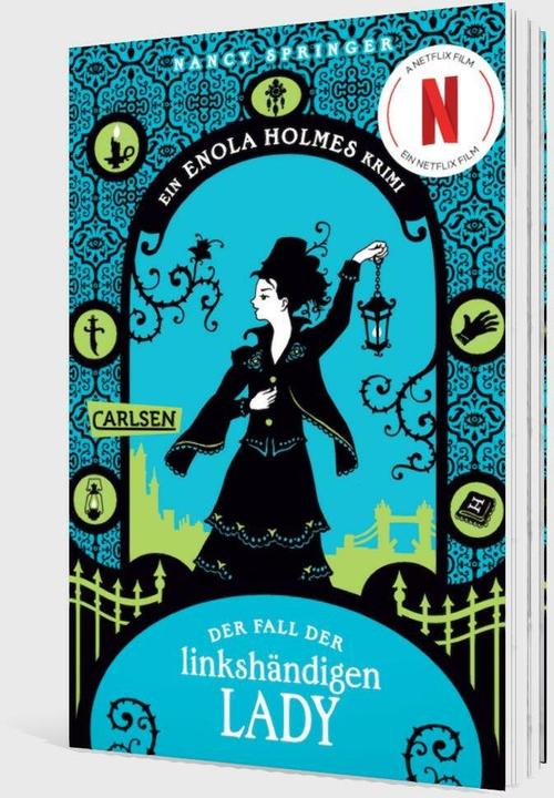 Immagine prodotto Enola Holmes: Der Fall der linkshändigen Lady (Tedesco, Nancy Springer, 2024)