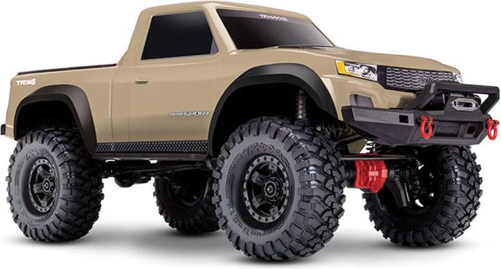 Immagine prodotto Traxxas Trx-4 Sport 4x4 Tan 1/10 Scale-Crawler Rtr Brushed, Clipless, Ohne Akku Und Ladegerät (RTR pronto all'uso)