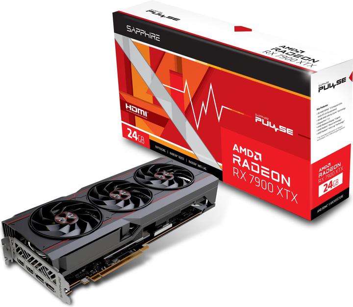 Image du produit Sapphire Radeon RX 7900 XTX Pulse (24 Go)