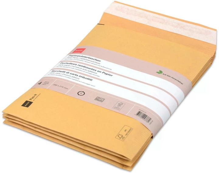 Image du produit Elco Pochette d'expédition Zero Plastic 200 x 275 mm, 4 pièces (4 x)