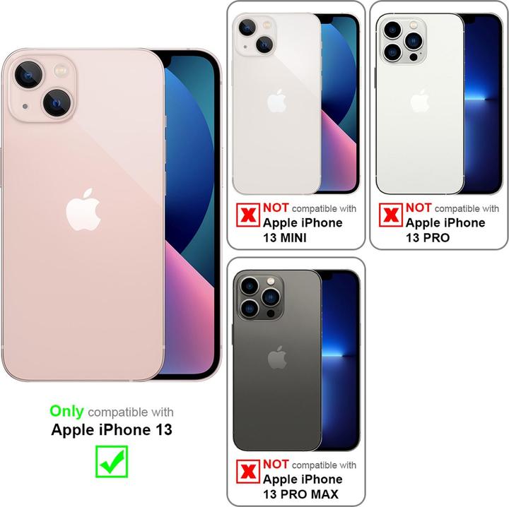 Image du produit Cadorabo Étui pour Apple iPhone 13 en TPU fluide style LM162 (Apple iPhone 13)