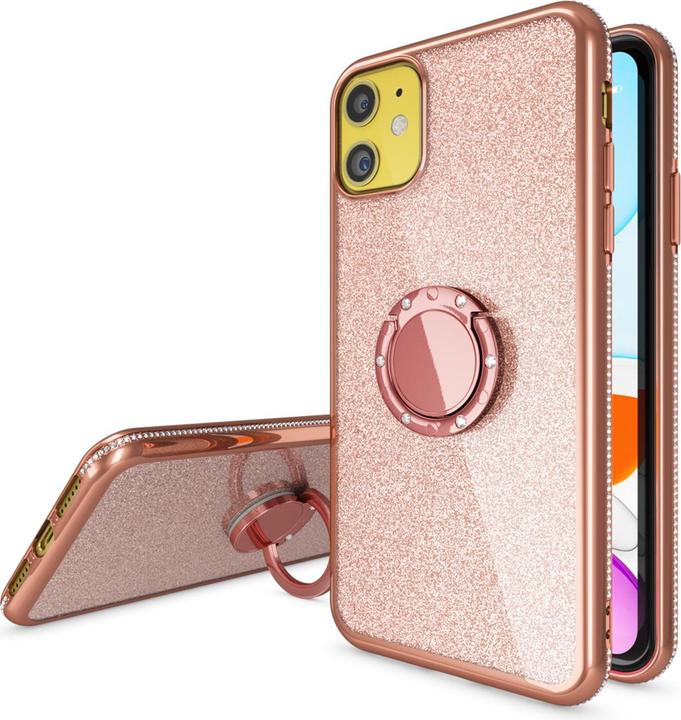 Immagine prodotto Nalia Anello Glitter Silicone Cover (Apple iPhone 11)