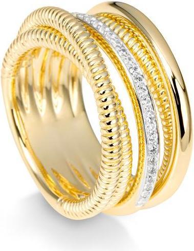 Produktbild Breuning RING - BRILL. 0,188 Ct. H/si (53, 585/14 K Gold)