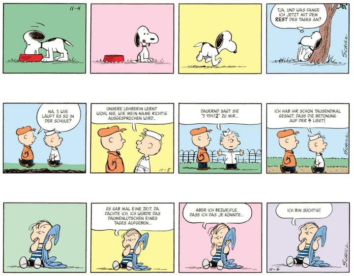 Actual product image Snoopy and the Peanuts 3: I praise myself for such days (Charles M. Schulz, German)