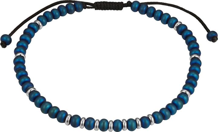 True Rebels Herren Armband - 37090 (24 cm, Edelstahl)