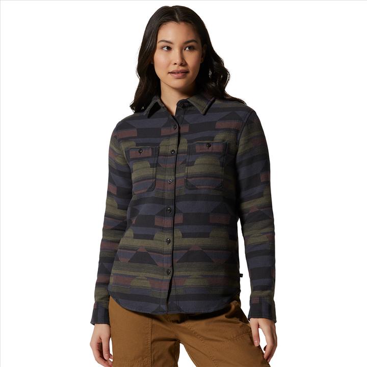 Actual product image Mountain Hardwear W Granite Peak Long Sleeve Flannel Shirt (M)