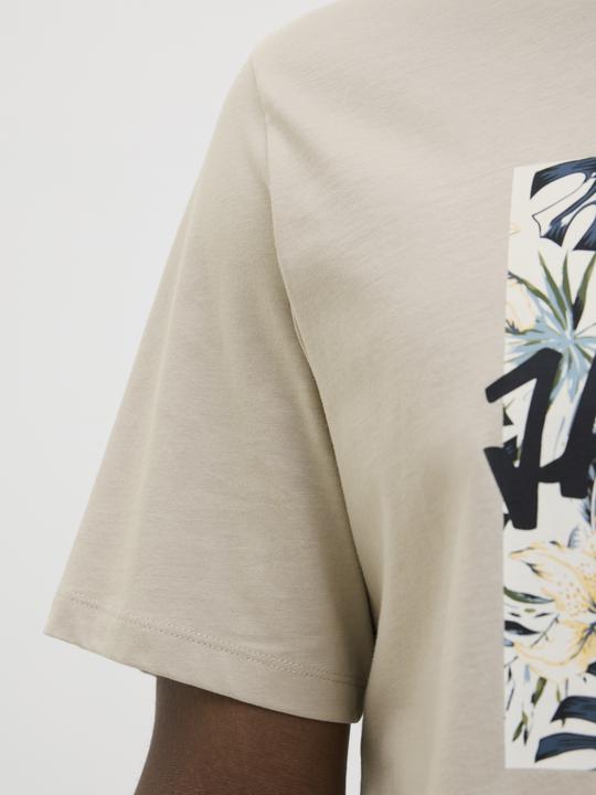 Actual product image Jack & Jones Jjhawaii Shape Tee Ss Crew Neck Ln (XXL)