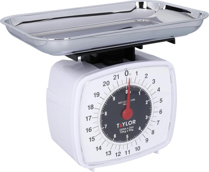 Taylor's Taylor Échelle alimentaire haute capacité, 10kg, Blanc