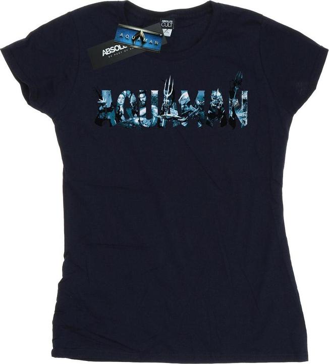 Aquaman Text Logo TShirt (XXL)