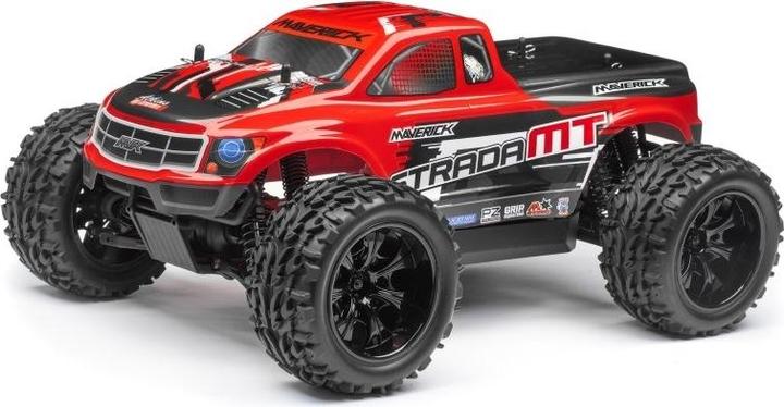 Maverick Monster Truck Painted Body Red (Mt)
