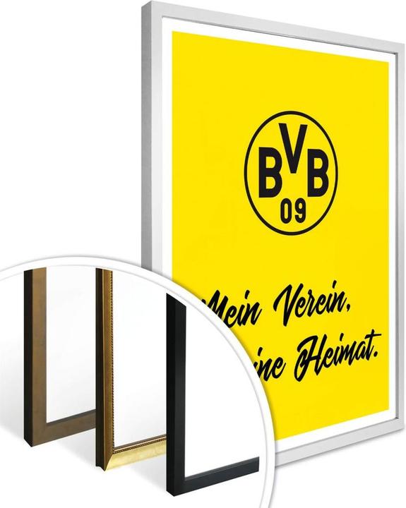 Produktbild Borussia Dortmund BVB Mein Verein, meine Heimat (60 x 80 cm)