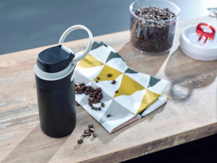 Produktbild Leifheit Borraccia Flip Acciaio Nero 350ml (0.35 l)