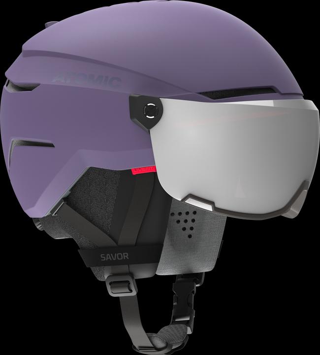 Atomic Savor Stereo Visor Visier Skihelm (Grösse: 59-63 cm, light purple) (63 cm)