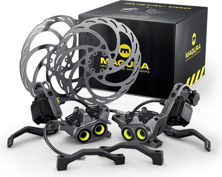 Actual product image Magura Gustav Pro (Front + Rear, Brake Caliper, 4)