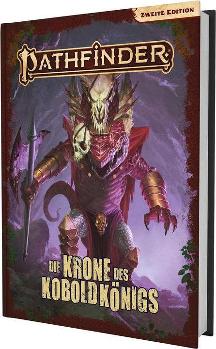 Immagine prodotto US57091 - Pathfinder 2 - Die Krone des Koboldkönigs - Kampagne, 128 Seiten (Tedesco, Studi Pixeloid, Marchio Tarrisse, Nicolas Logue, Francesco Di Pastena, Jason Bulmahn, F. Wesley Schneider, Jessé Suursoo, Tim Hitchcock, Rob Lazzaretti, Emanuele Desiati, Riley Spalding, 2024)