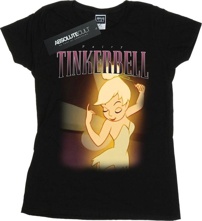 Actual product image Disney Womens/Ladies Tinkerbell Montage Cotton T-Shirt (S)