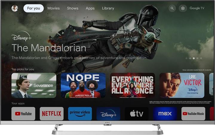 Produktbild Saba SA43Q80GTV 43-Zoll-UHD-Qled-Fernseher (43", QLED, 4K)