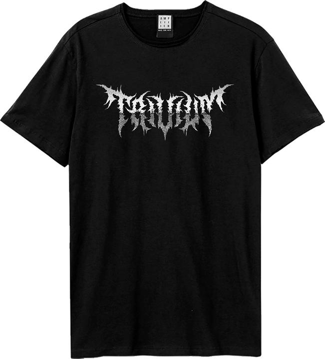 Actual product image Amplified Unisex Adult Trivium Logo T-Shirt (M)