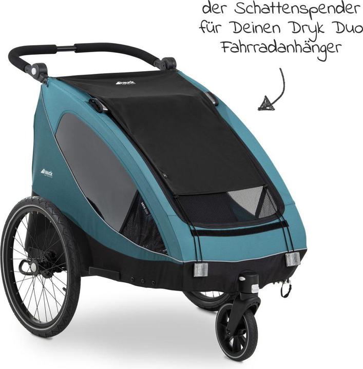 Actual product image Hauck Bike Trailer Sunshade Black